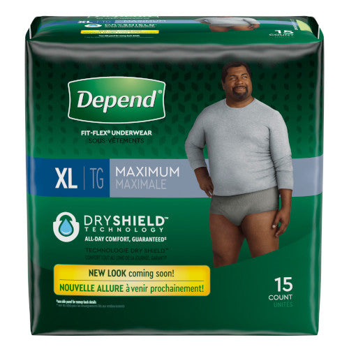 Depend FIT-FLEX Underwear for Men