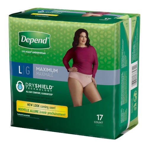 Depend FIT-FLEX Underwear for Women