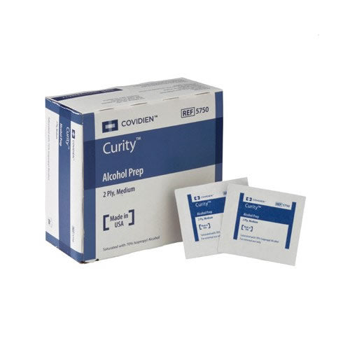 Kendall Covidien Curity Alcohol Prep Pads