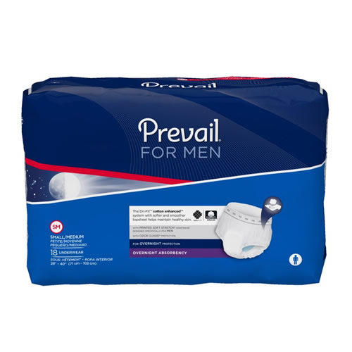 Prevail for Men Overnight Protection Underwear